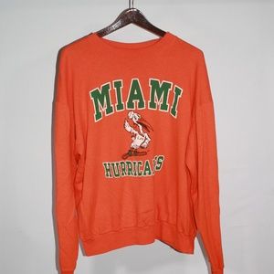 Miami Hurricanes Crewneck